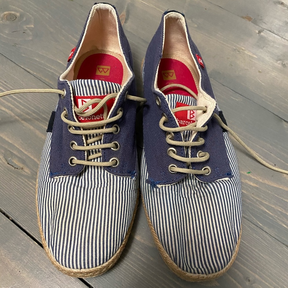 Barcelonetta Lace-Up Casual Shoes - Size 8